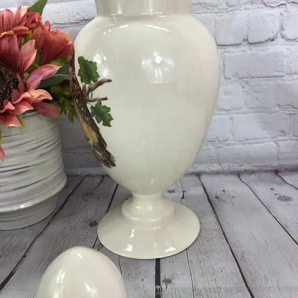 Vintage owl Vase rustic cottagecore farmhouse